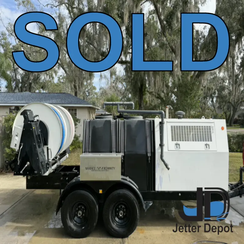 2004 Sewer Equipment Co. of America 747-FR 2000 Trailer Jetter
