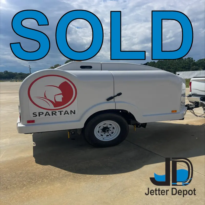 2020 Spartan Warrior Gas-Powered Trailer Jetter System