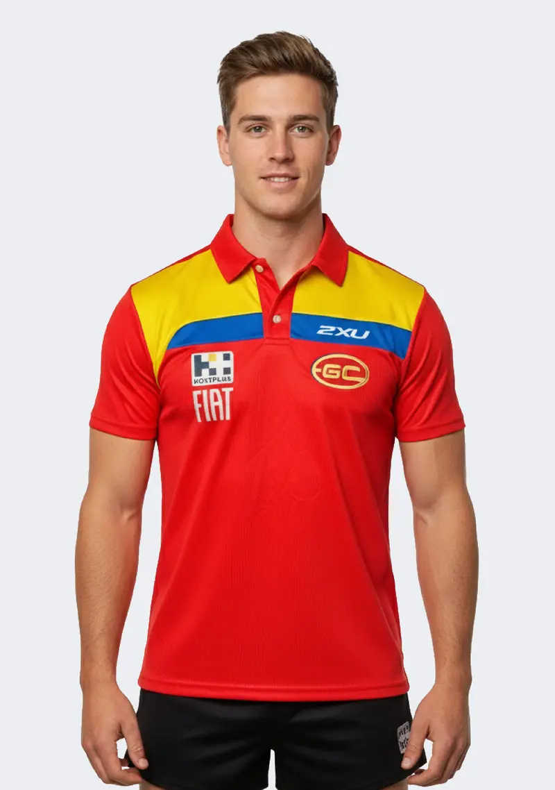 2XU Men’s Gold Coast Suns Club-Style Polo