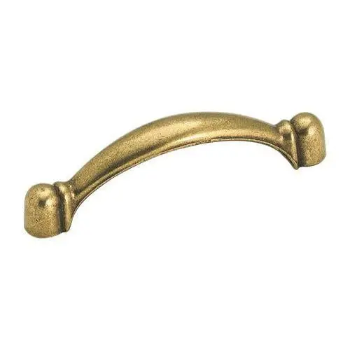 Amerock BP3441BB Burnished Brass Cabinet Pull – 3-7/16″ Center-to-Center, 15/16″ Projection