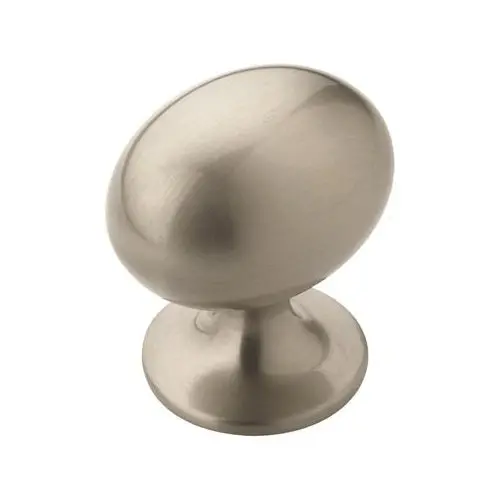 Amerock Everyday Heritage BP53018G10 Cabinet Knob – Classic Round Design, Satin Nickel Finish