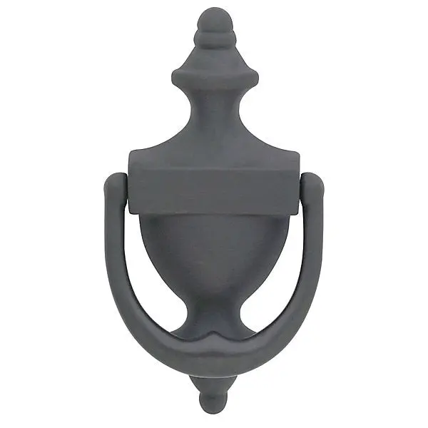 Baldwin 0102 Traditional Door Knocker – Solid Brass Classic Design with Mounting Hardware