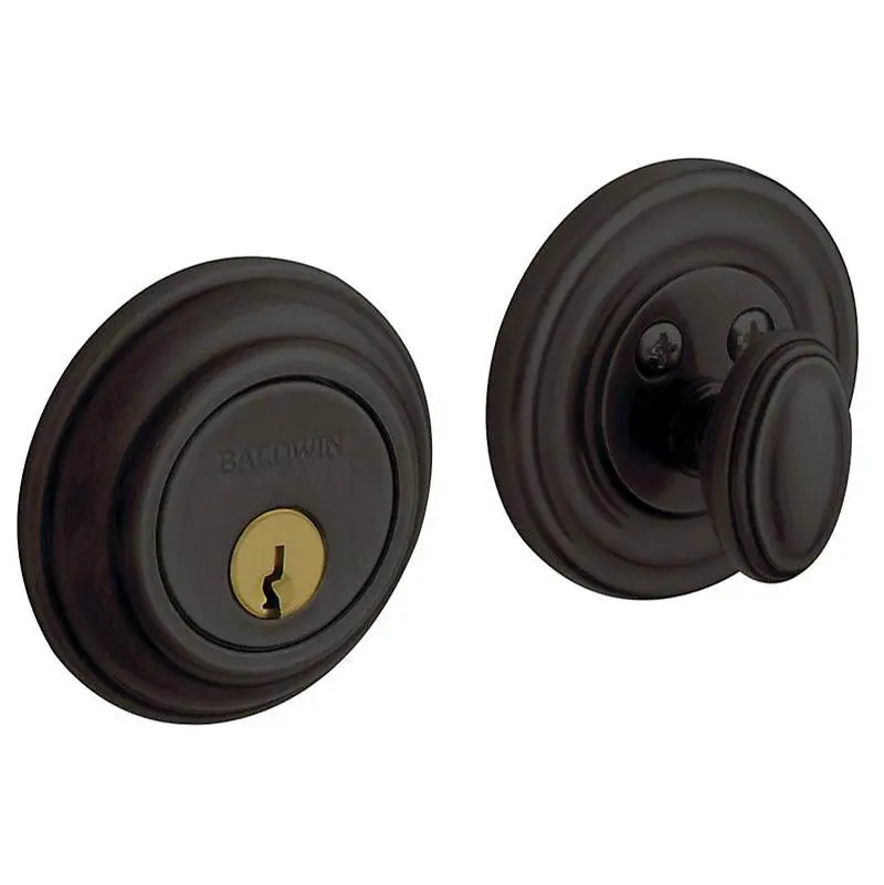 Baldwin 8231 Single-Cylinder Deadbolt with Adjustable Latch