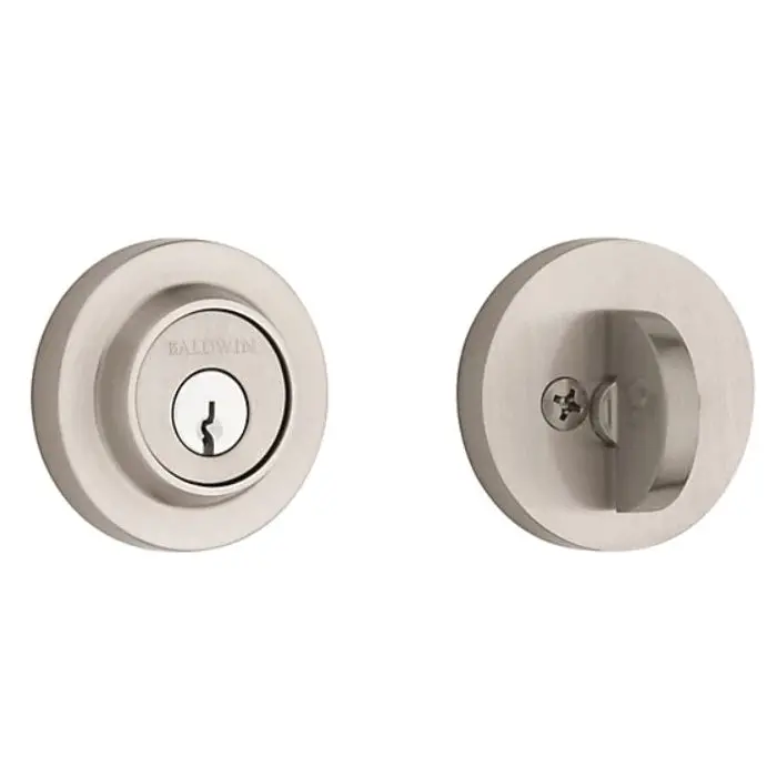 Baldwin SC.CRD Deadbolt – Residential Grade, Single-Cylinder Security Lock with Thumbturn