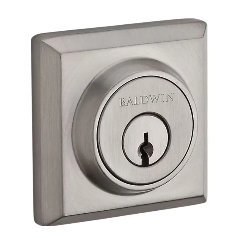 BALDWIN Single-Cylinder Deadbolt with Secure Touch-and-Go Latch