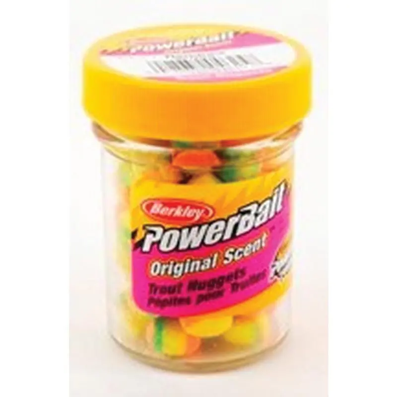 Berkley PowerBait Power Nuggets – Soft Trout Fishing Lures in Assorted Colors