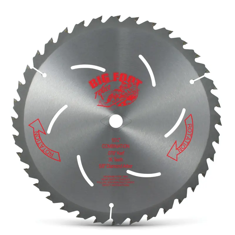 Big Foot Tools BL-102536T 10-1/4″ 36-Tooth General-Purpose Circular Saw Blade – 5/8″ Arbor