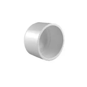 Charlotte Pipe PVC Solvent-Weld Cap – Model 02116, Schedule 1600HA