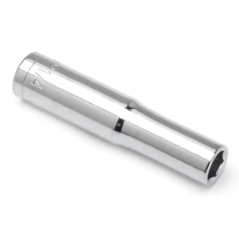 Crescent 1/4 in Imperial Deep-Well Socket – 1/4 in Drive, 6-Point Design