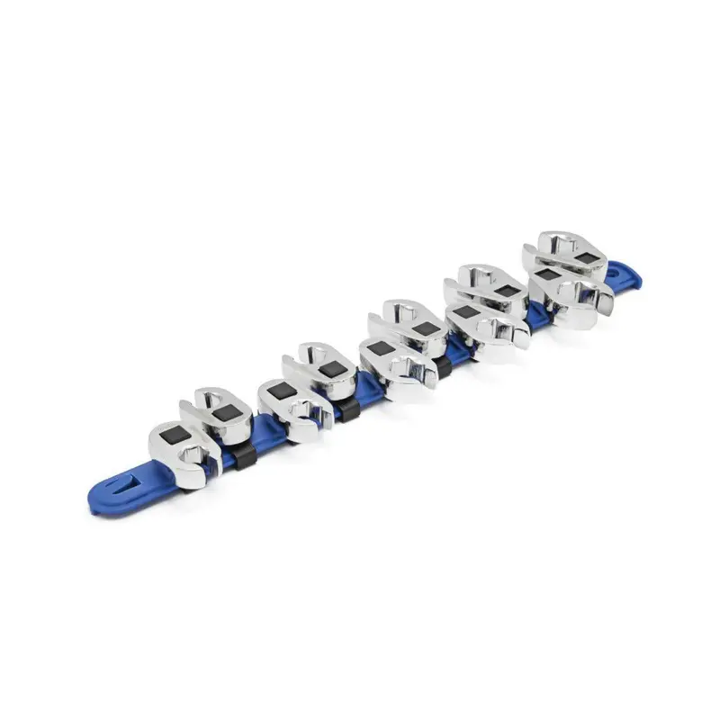 CRESCENT CCFWS1N 10-Piece Metric Wrench Set – Chrome-Plated Alloy Steel, Full Polish Finish