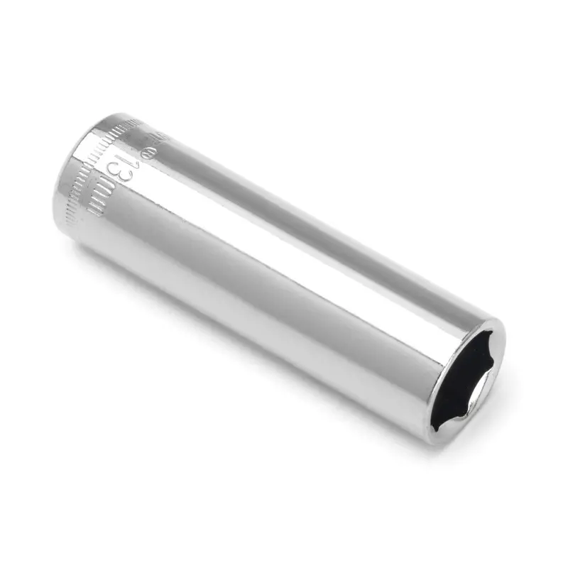 CRESCENT CDDS44N Metric Deep Socket – 14mm, 6-Point, 3/8″ Drive, High-Torque Design