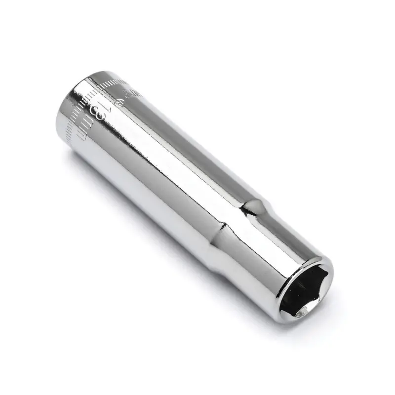 CRESCENT CDDS72N 13mm Metric Deep Socket – 1/2-Inch Drive, 6-Point Design