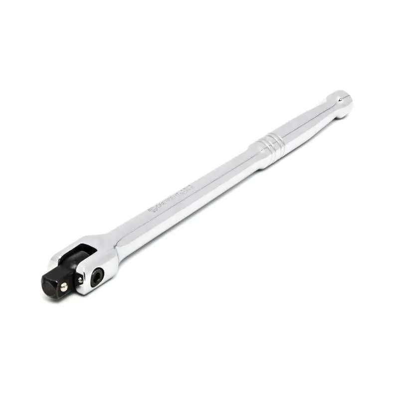 CRESCENT CRW15N 10-Inch Flex-Head Breaker Bar – 3/8-Inch Drive, Alloy Steel