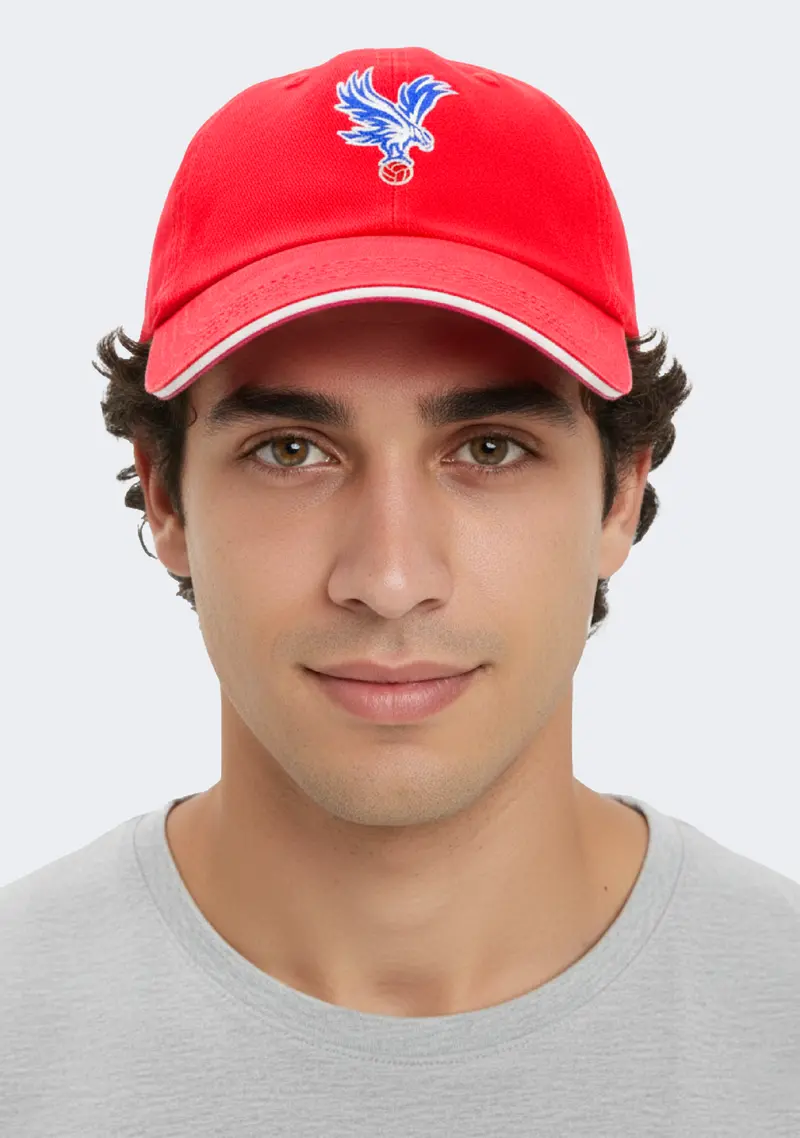 Crystal Palace Fan Cap in Red – Winning Spirit Edition