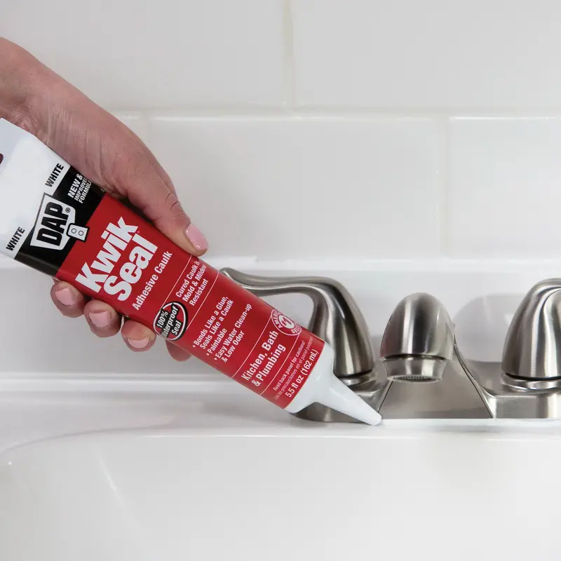DAP Kwik Seal Kitchen & Bath Adhesive Caulk (DAPCAULK)