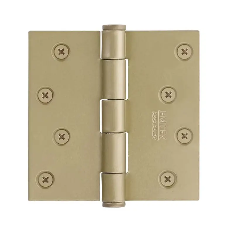 Emtek Plain Bearing Door Hinge – Residential-Grade Steel Hinge for Standard Interior Doors