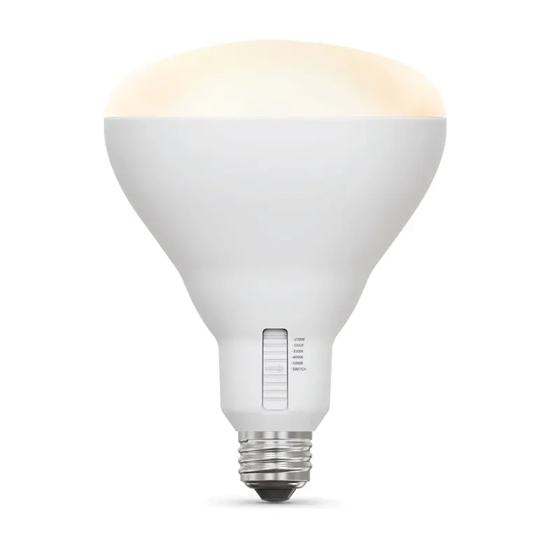 FEIT Electric BR40 Dimmable LED Reflector Bulb – 9.4W, 6-Color Temperature Options