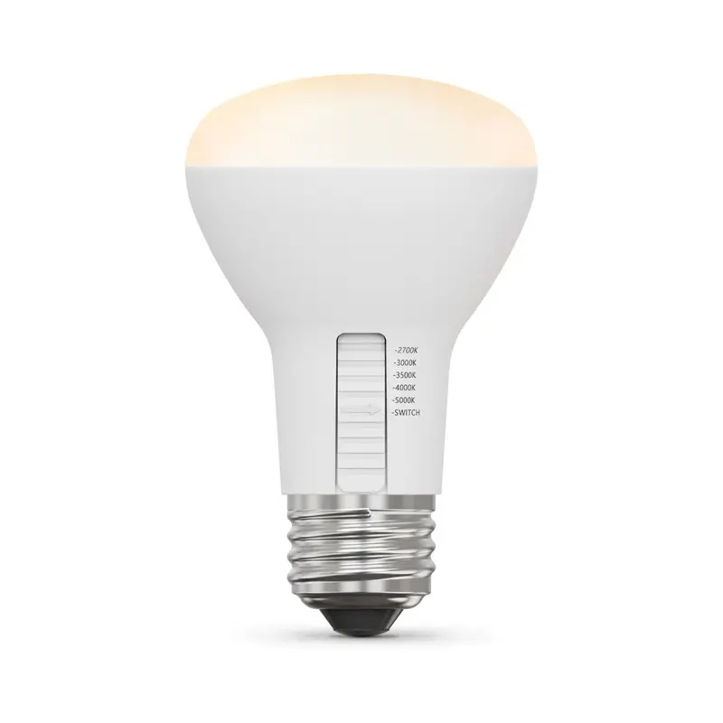 FEIT Electric R20 Dimmable LED Reflector Bulb – 5W, Multi-Color Temperature (2700K–5000K), 450 Lumens