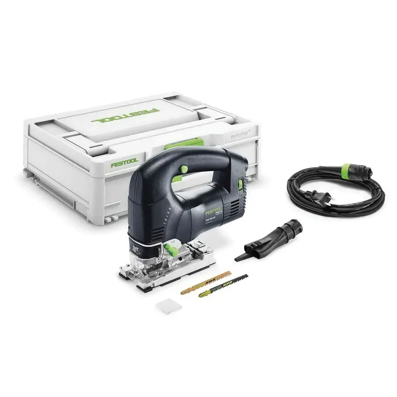 FESTOOL TRION PSB 300 EQ-Plus Jigsaw – 720W Corded Power Tool with Precision Control