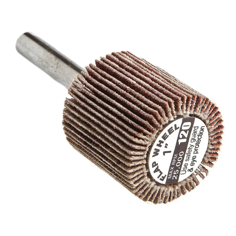 Forney 60190 Heavy-Duty Flap Wheel for Grinding, Blending, and Finishing Metal Surfaces