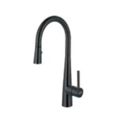 Franke FFP3425BSS Black Stainless Prep Faucet – Pull-Down Design for Commercial or Residential Use