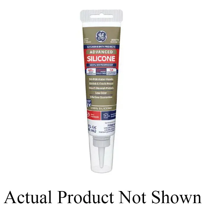 GE Silicone 2 Kitchen & Bath Waterproof Sealant