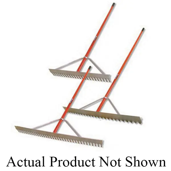 Hisco HI2466LSR Field and Landscape Rake with Steel Tines