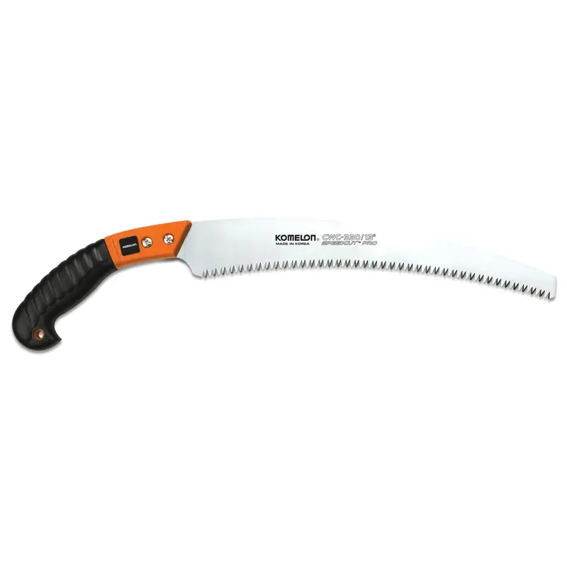 KOMELON CWC-330B 13-Inch Impulse-Hardened Pruning Saw with High-Carbon Steel Blade