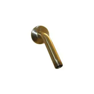 Lasco Polished Brass Shower Arm – 1/2″ Male Pipe Thread (MPT)