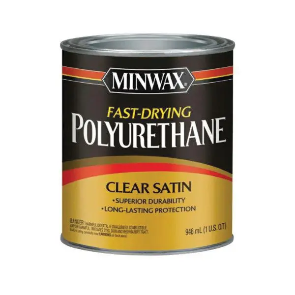 Minwax Fast-Drying Polyurethane – Clear Protective Topcoat for Wood Surfaces