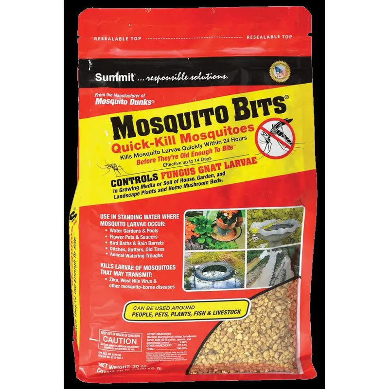Mosquito Bits Granular Larvicide – 30 oz Eco-Friendly Mosquito Control, 38500117 Formula