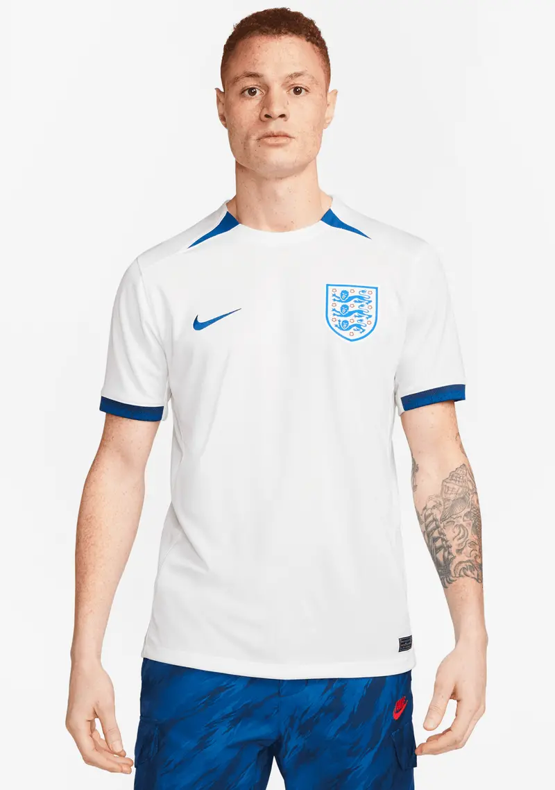 Nike England 2023 Home Stadium Jersey for Men – Dri-FIT Performance Fit
