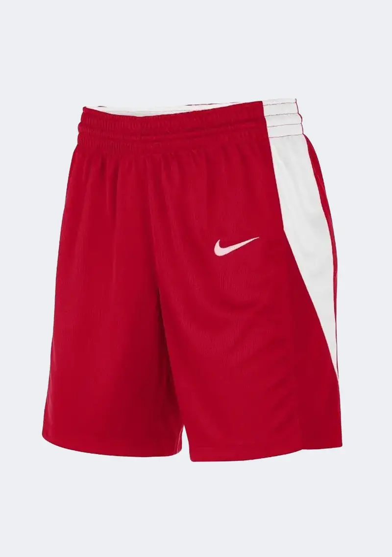 Nike Women’s Basketball Shorts – Red and White Competition Fit