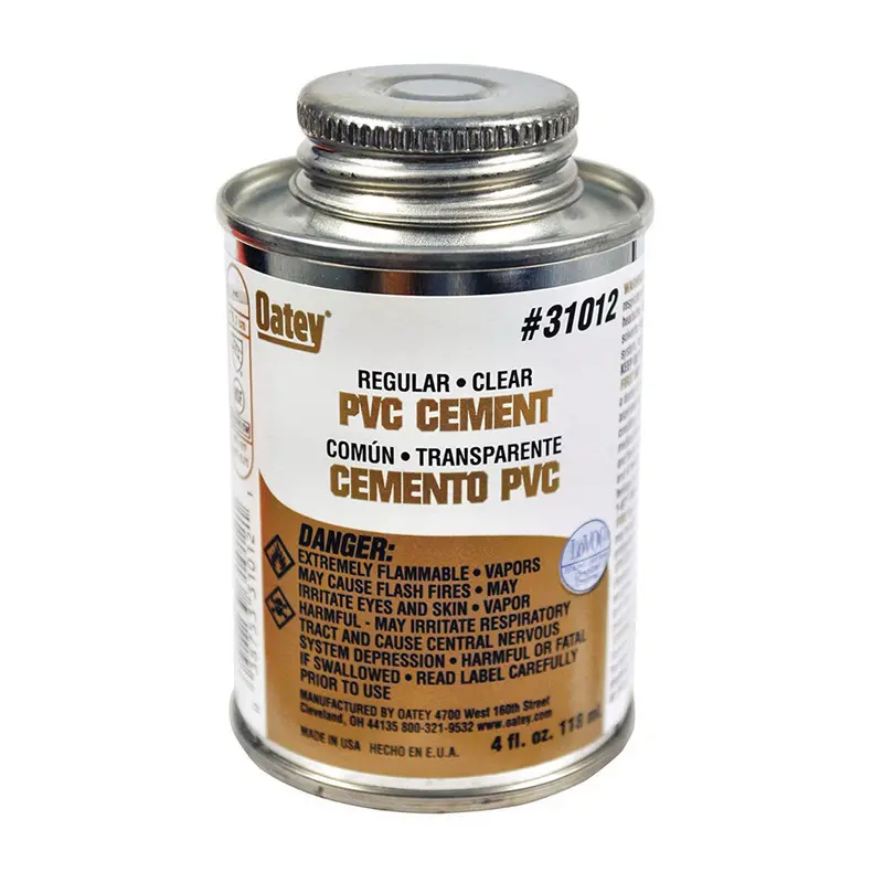 Oatey 31012 Heavy-Duty PVC Solvent Cement – Fast-Setting