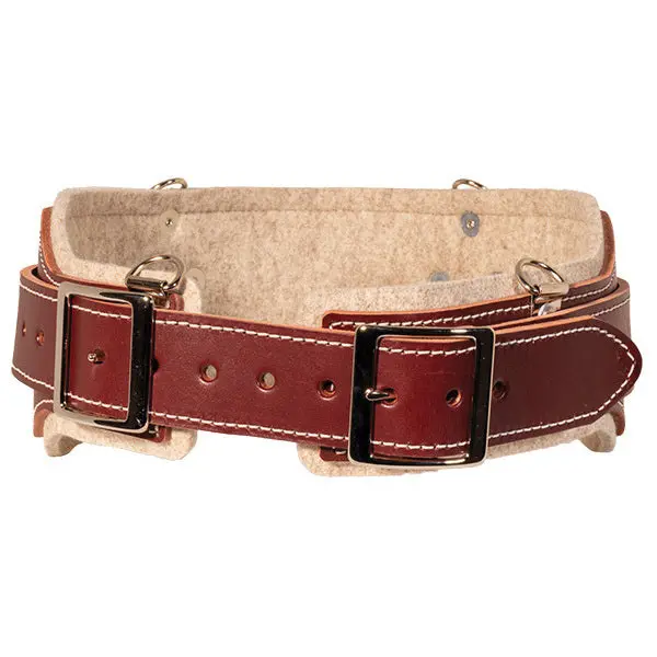 Occidental Leather Stronghold Comfort Belt System – Latigo Leather, Size M (Up to 37″ Waist), OX Red