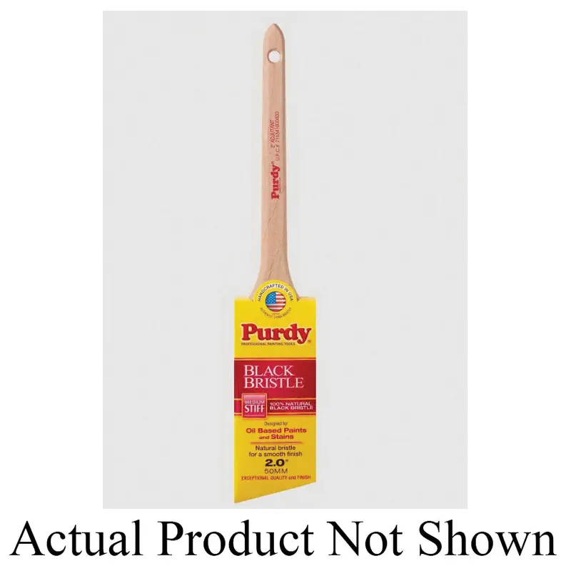 Purdy Black Bristle Adjutant Paint Brush — 4-Inch Width for Smooth Coverage (144024015)