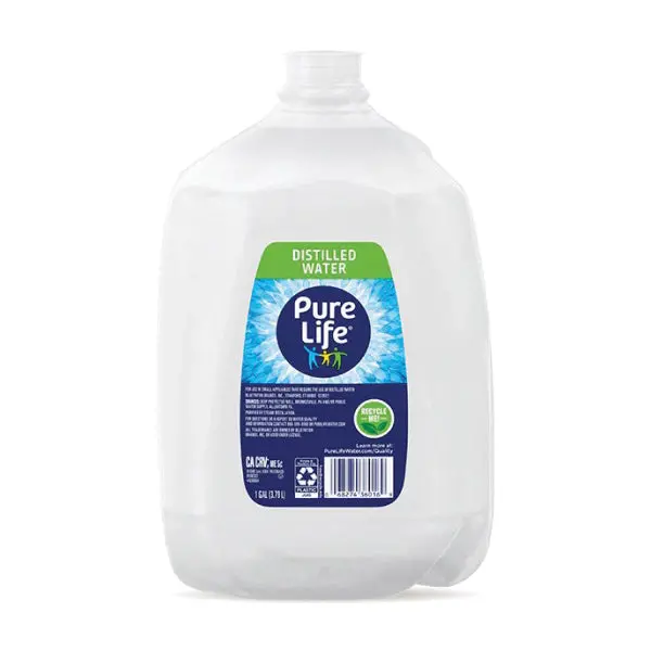 Pure Life Distilled Water – 1-Gallon Jug, Purified for Appliances, CPAP Machines, and Lab Use