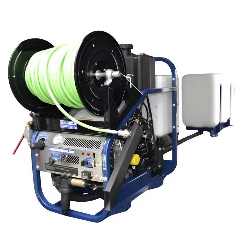 Skid-Mounted Industrial Drain Jetter – Brute Series