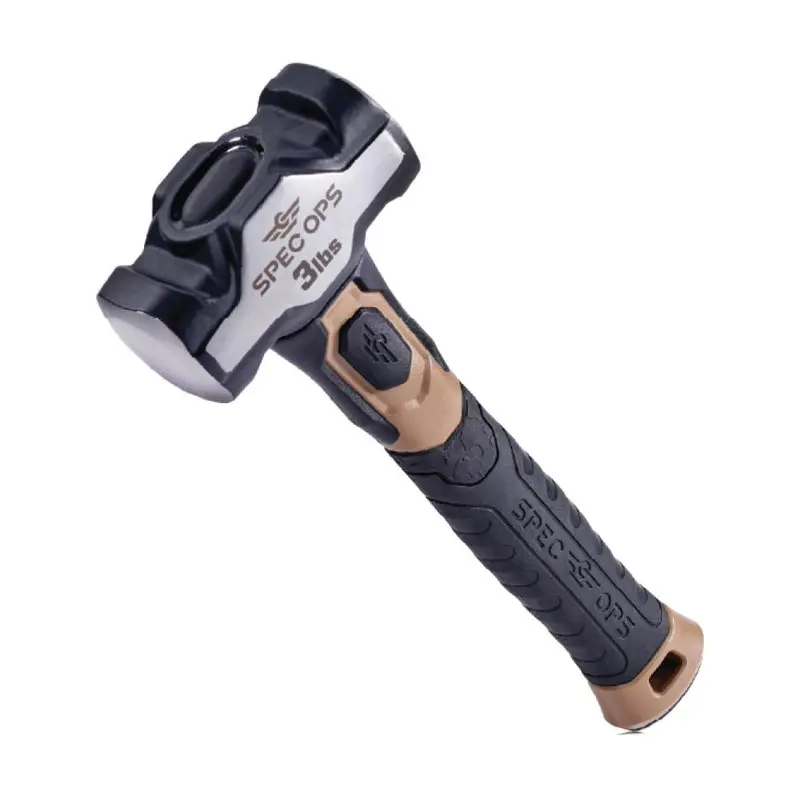 Spec Ops Tools SPEC-M-DRILL3 Drilling Sledge Hammer – 3 lb Carbon Steel Head