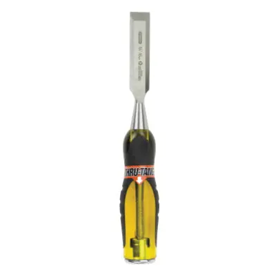 STANLEY FATMAX Thru-Tang Wood Chisel – 3/4″ Blade, 9″ Overall Length, High-Carbon Steel