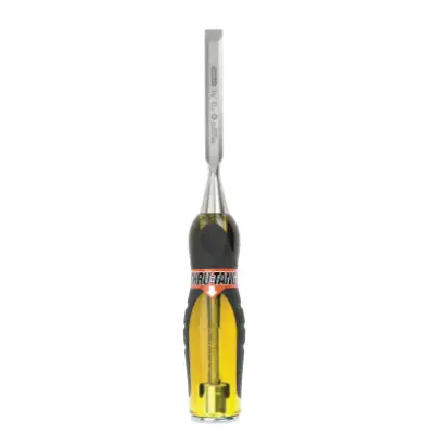STANLEY FATMAX Thru-Tang Wood Chisel – 3/8-Inch Wide, High-Carbon Alloy Steel, 9-Inch Overall Length