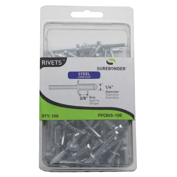 SUREBONDER FPC84S-100 Blind Rivet – Closed-End Aluminum Fastener