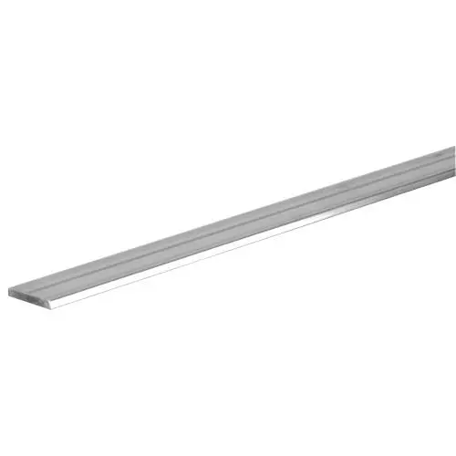 THE STEEL WORKS 11327 Weldable Aluminum Flat Bar — 96″ x 1″ x 1/4″ 6063-T5 Milled Stock