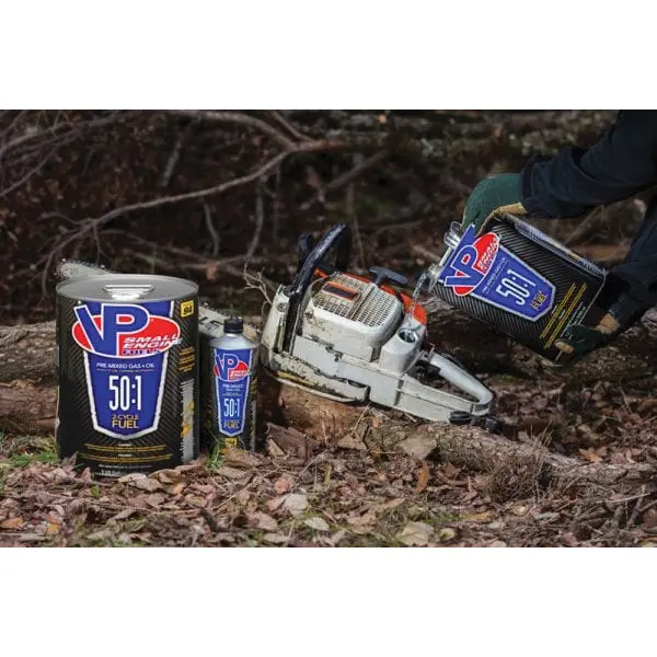 VP Racing Fuels 2-Cycle Small Engine Fuel – Blue-Tinted, 5-Gallon Pail for Lawn & Garden Equipment
