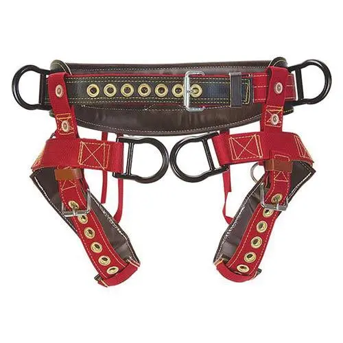 WEAVER LEATHER Saddle Mount with Leg Strap – WLC-500 Series, Aluminum/Leather/Nylon Build